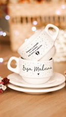 Xícara Dupla com Pires 75ml