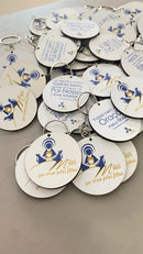 Chaveiro em MDF Frente e Verso (Mínimo de 20)