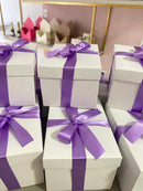 Caixa presente Branca 7,5 X 12,5 X 10 (APENAS A CAIXA)