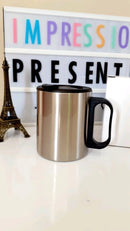 Caneca Inox Prata
